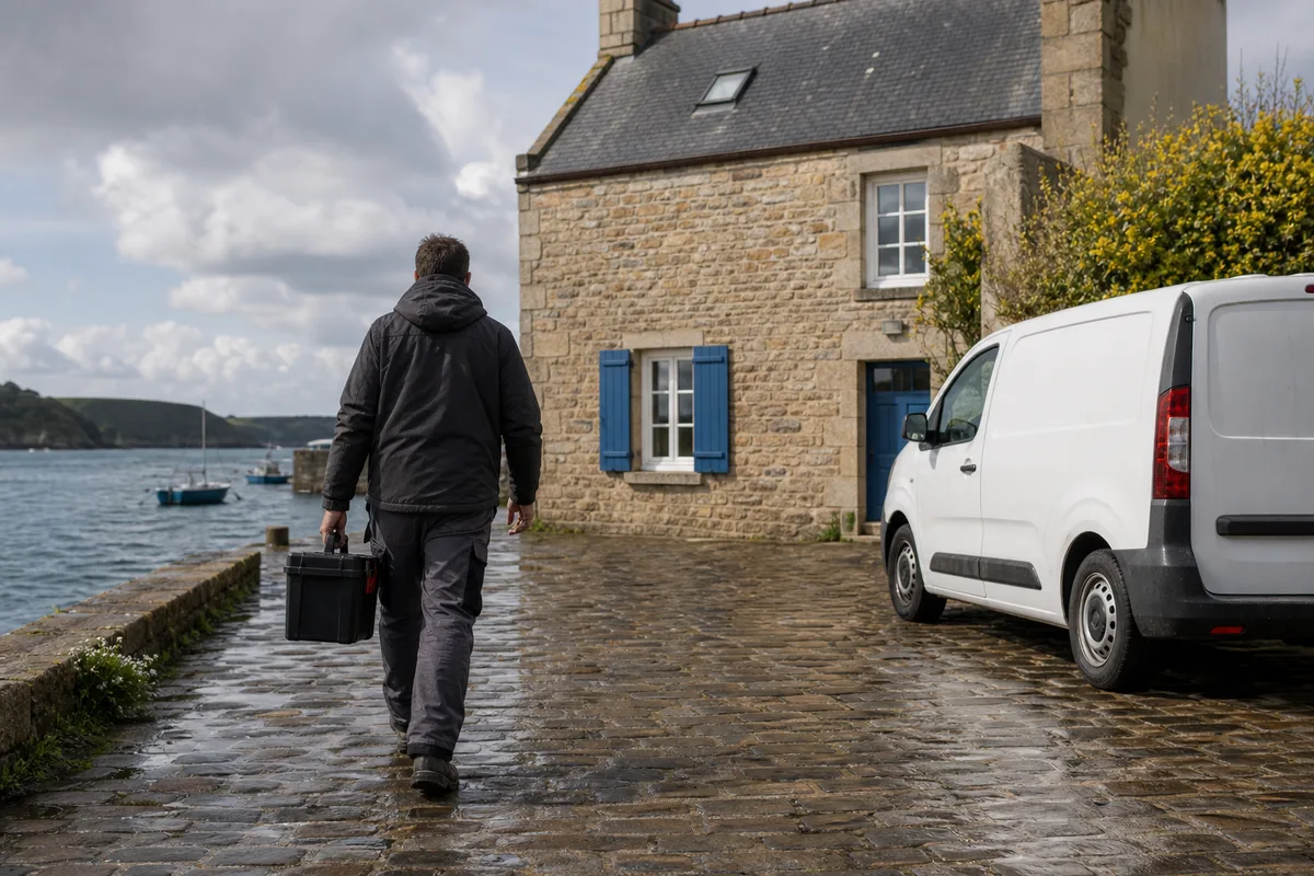 Plombier, chauffagiste, électricien à Douarnenez et Quimper